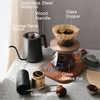 Gran oferta, juego de café V60, Mini molinillo de café Manual de grano de café portátil de acero inoxidable, venta al por mayor