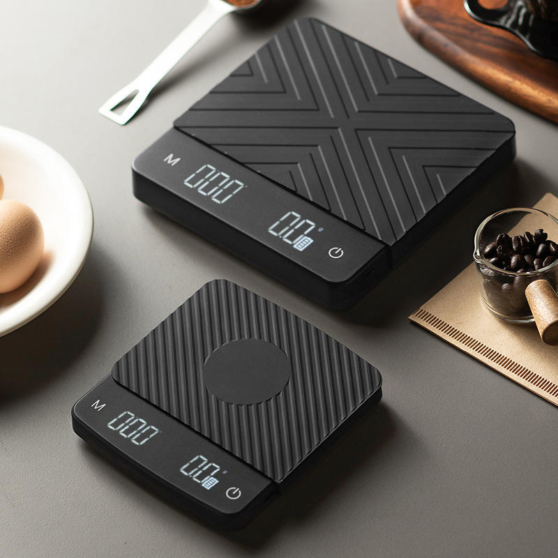 Báscula de café por goteo con temporizador, peso de café Digital electrónico portátil, báscula de goteo para el hogar, báscula electrónica LCD con temporizador