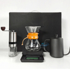 Juego de café de viaje Juego de regalo de máquina de café V60 Juego completo de herramientas de accesorios de café