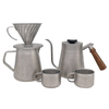 Juego de café V60, molinillo de café con rebabas de cerámica, filtro de goteo, hervidor, bolsa de viaje, Kit de regalo, herramientas de Barista, juego de regalo de café Espresso