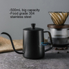 Juego de regalo disponible de muestra, kit de café de goteo para viajes al aire libre con filtro de molinillo de café manual, tetera y cuchara