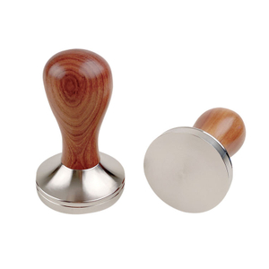 Tamper de café de madera Tamper de prensa de polvo de café expreso