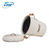 Contenedor de abono para cocina Encimera Contenedor de abono interior Cubo de abono para encimera con tapa 100% a prueba de herrumbre