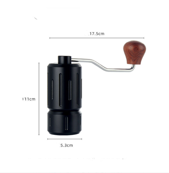 Molinillo de goteo de café expreso de cono de rebaba de acero inoxidable