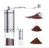 Molinillo de café de mano de prensa francesa espresso de goteo de cerámica ajustable de acero inoxidable