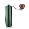 Molinillo de café Manual, juego de regalo, gran capacidad negra, 25g, fresa cónica de acero inoxidable CNC, ajuste interno ajustable, posicionamiento