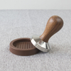 Tamper de café de madera Espresso Coffee Powder Press Tamper Rainbow Coffee Press