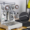 Limpiador de máquina de café semiautomático cepillo de limpieza de máquina de café cepillo de vapor, herramienta de limpieza de vapor de aluminio cepillo de café de nailon