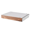 Espresso Knock Box Cajón Coffee Knock Box Cajón Acero inoxidable Desmontable Coffee Ground Knock Container con extracción