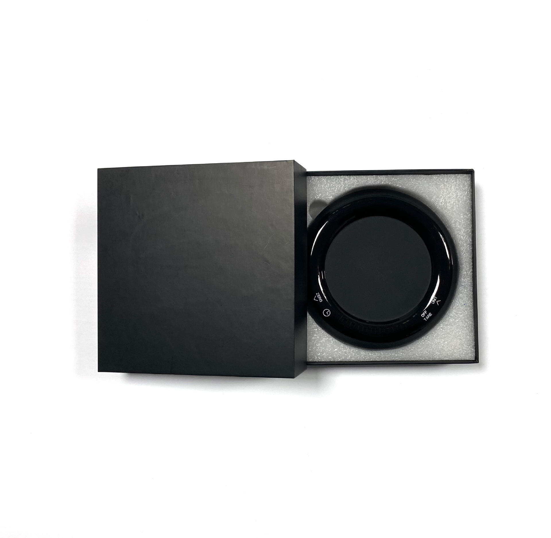 2Kg 0,1g etiqueta privada plataforma acrílica pantalla táctil temporizador cocina electrónica digital verter sobre báscula de café