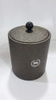 habitación de hotel cuero de la pu mini cerveza pequeña vino champán cubo de hielo de acero inoxidable enfriador de vino cubo de hielo con pinzas