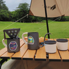 Juego de café portátil, nueva cerámica, Corea, Japón, juego de té y café con mango largo, herramientas hechas a mano, juego de regalo de café por goteo V60