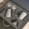 Juego de café V60, molinillo de café con rebabas de cerámica, filtro de goteo, hervidor, bolsa de viaje, Kit de regalo, herramientas de Barista, juego de regalo de café Espresso