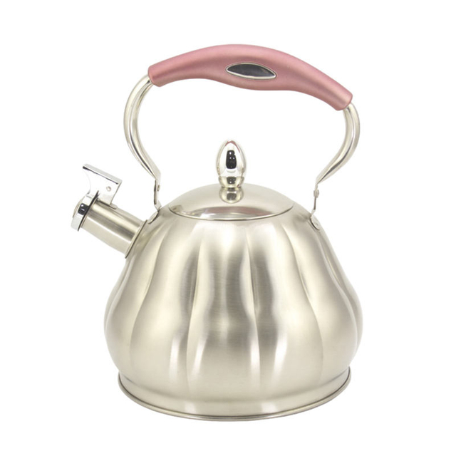 IT-CP1044, venta al por mayor, uso diario, OEM, pintura de Color personalizada, tetera silbante, tetera