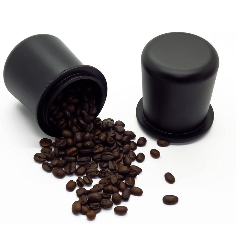 Taza medidora de café de aleación de aluminio de 53mm, herramienta para máquina de Espresso, embudo dosificador, taza de café Barista en polvo