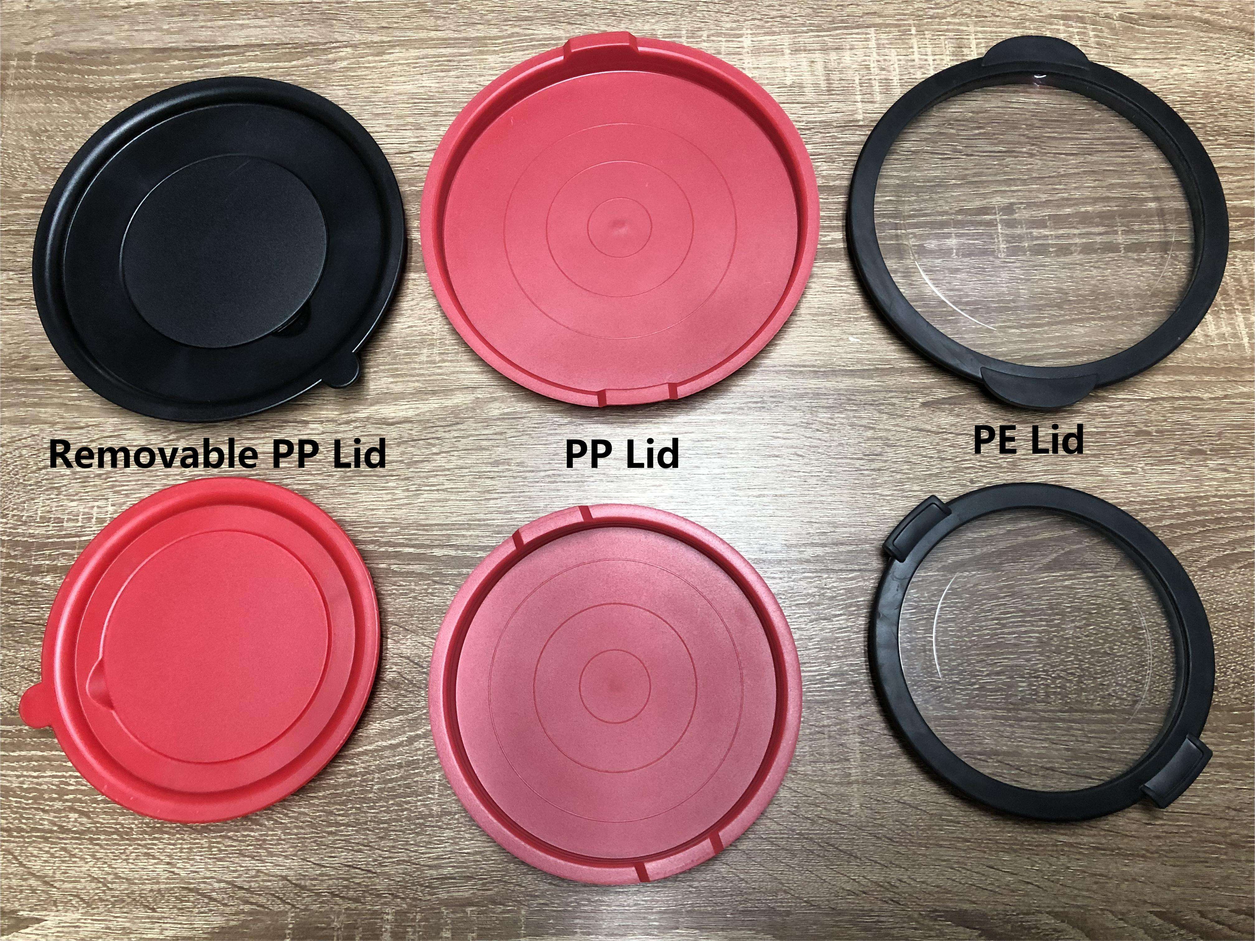 Respetuoso con el medio ambiente, superventas, juego de tazones de mezcla Premium de 18 cm, ensaladera de acero inoxidable con tapa para utensilios de cocina
