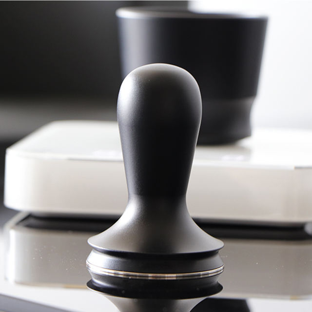Prensa de granos de café Espresso Base de 51mm-58mm para Barista cocina hogar tienda acero inoxidable café Tamper