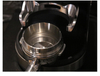 Embudo de dosificación de espresso de 58 mm, anillo de dosificación de acero inoxidable compatible con el portafiltro/parte inferior de la máquina de espresso de 58 mm