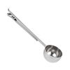 Cuchara medidora de colores, cuchara de café de Metal de grado alimenticio, cuchara medidora de café de acero inoxidable dorado con Clip de sellado