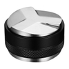 Distribuidor de café y tamper con indicador Espresso Hand Tamper Tool Se adapta a todos los portafiltros Profundidad ajustable Coffee Tamper