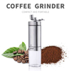Molinillo de café de mano de prensa francesa espresso de goteo de cerámica ajustable de acero inoxidable