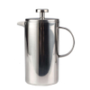 Cafetera de prensa francesa con aislamiento de pared doble de acero inoxidable de grado 304