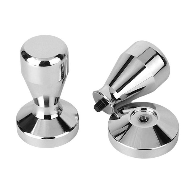 Espresso Tamper Tool Acero inoxidable Alta calidad Pro Tamper y Tiny Portafilter Juego de regalo de café Tamper de café
