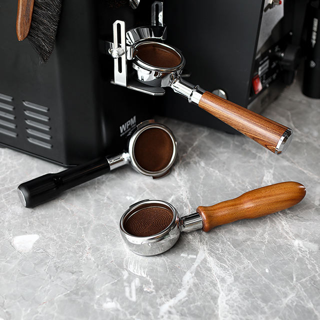 Accesorios de café personalizados, herramientas de Barista, portafiltro de café de acero inoxidable para café expreso