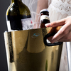 Cubo de hielo de vino de champán de diseño personalizado de 3 litros que se mantiene fresco durante horas Cubo de hielo aislado de acero inoxidable para bar de cócteles