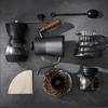 v60 al aire libre moderno manual goteo bolsa de viaje caja de regalo embalaje molinillo olla tetera verter sobre juego de cafetera