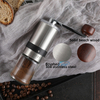 Juego de regalo disponible de muestra, kit de café de goteo para viajes al aire libre con filtro de molinillo de café manual, tetera y cuchara