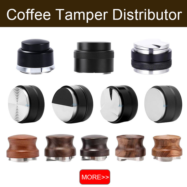 49mm 51mm 53mm café nivelador Tamper 58 Tamper Espresso distribuidor café distribución nivelador herramienta