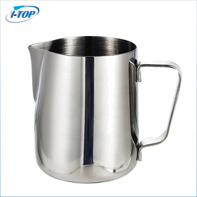 Taza de acero inoxidable 304 Latte Art Creamer, el mejor vaporizador de leche, jarra de leche