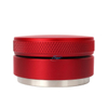 Distribuidor de espresso rojo Nivelador de espresso compatible con portafiltro Distribuidor de café de acero inoxidable