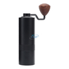 Molinillo de mano Manual, capacidad plateada, 25g con ensamblaje, rebabas cónicas de acero inoxidable, verter sobre café para molinillo de café