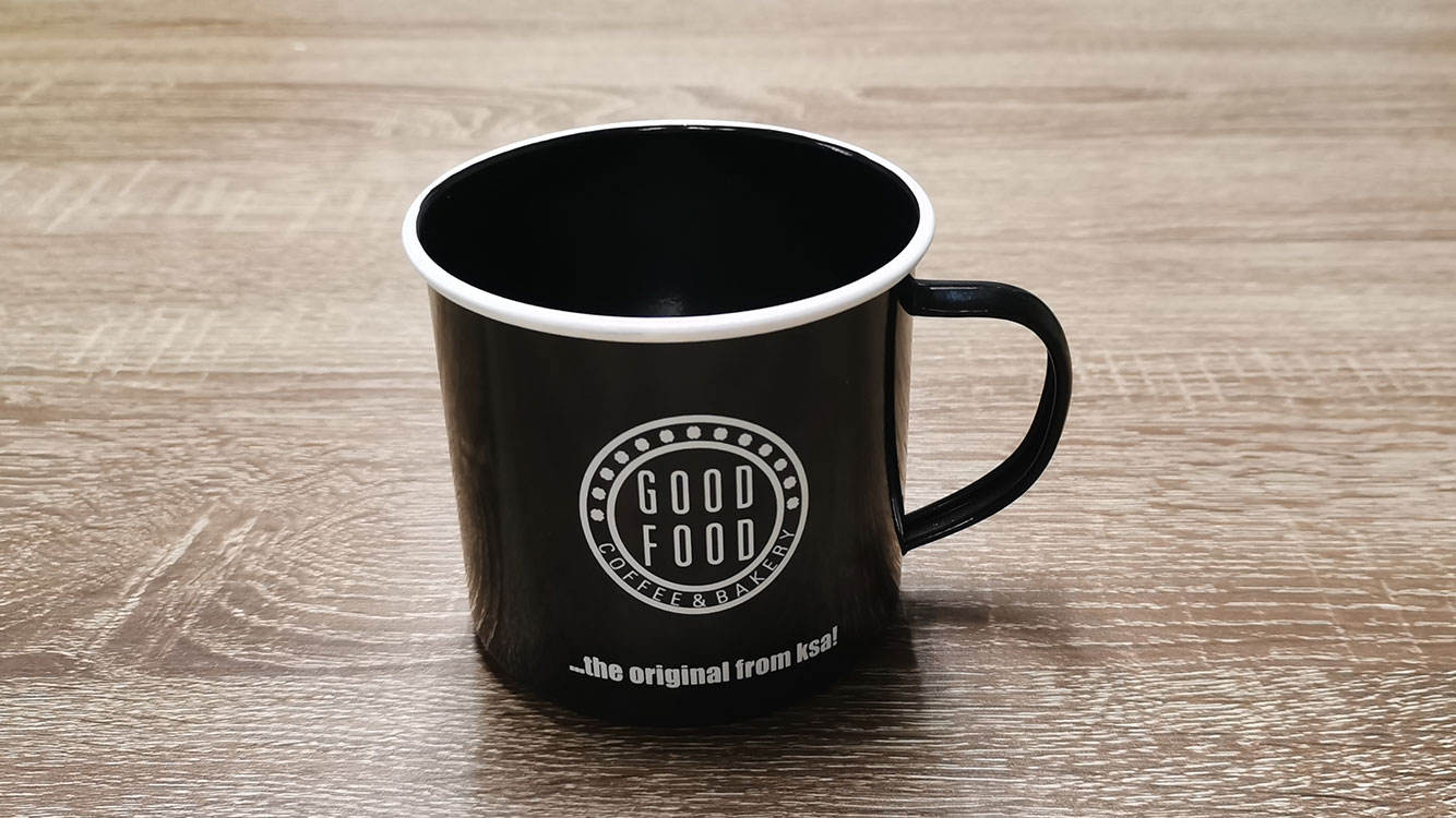 Venta al por mayor vendedora caliente de la taza del té del café de la taza del esmalte que acampa sola taza colorida