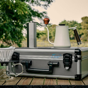 Kit de hervidor de agua árabe V60, herramientas de barista, bolsa de café para acampar, juegos de café y té, goteador de café