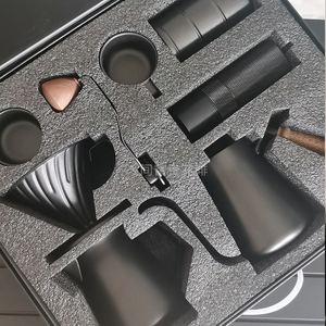 maleta bolsas de regalo premium para café bolsa de transporte para juego de café V60