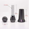 WDT Tool Espresso Coffee Stirrer Professional Barista 0.4mm Herramienta de distribución de agujas con soporte