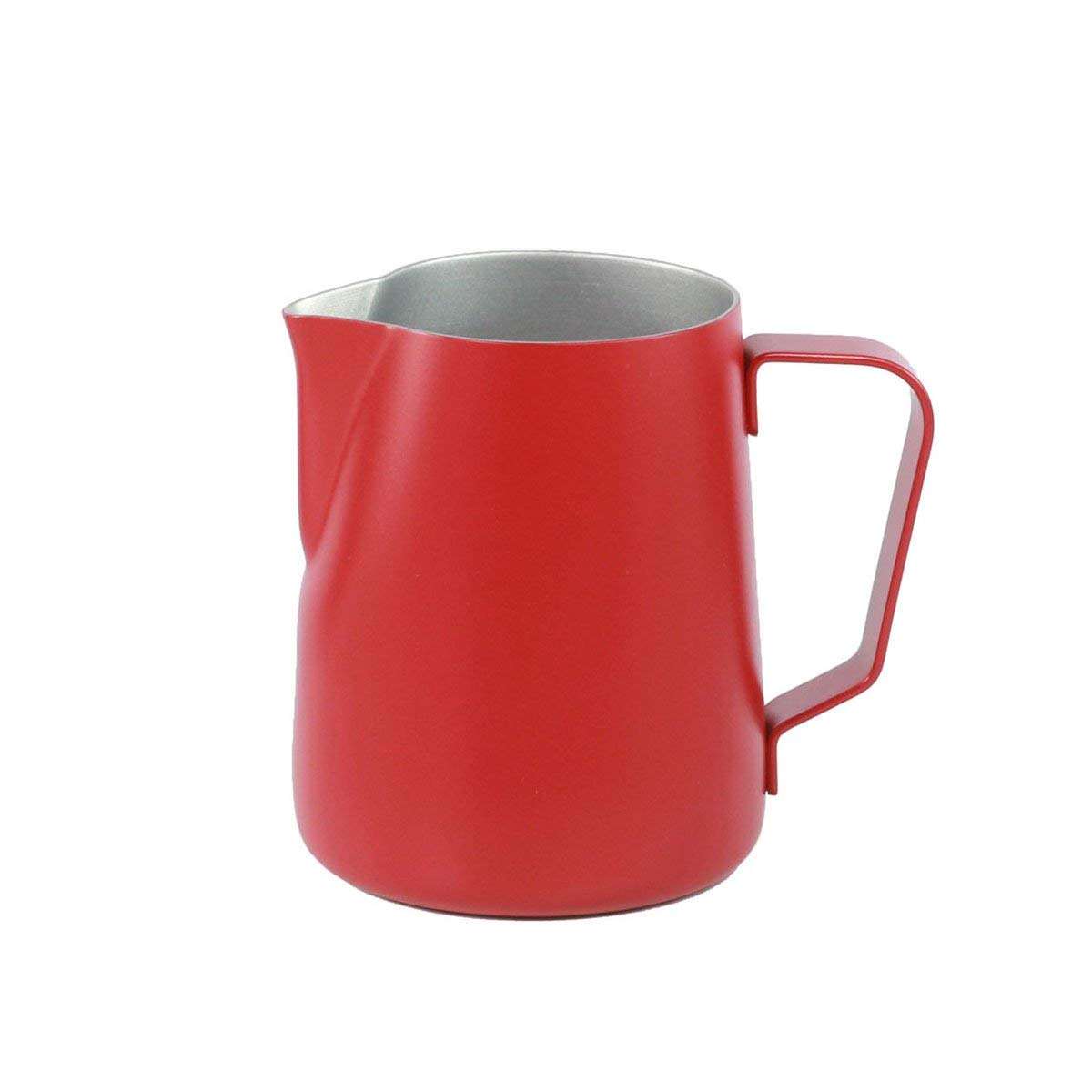 Jarra para espumar leche, jarras humeantes de acero inoxidable, leche, café, capuchino, latte, arte, Barista, jarras de vapor, jarra de leche