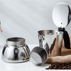 Moka Pot de acero inoxidable Inox 18/8 Cafetera espresso Mocha Pot Inducción de calor Mango de nylon disponible