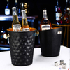 Cubo de vino de lujo al por mayor Cubo de hielo de champán aislado de 4 cuartos de galón para fiestas y bares