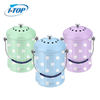 Contenedor de compost de acero inoxidable para encimera de cubo de abono de cocina para interiores de 1,0 galones con tapa sellada