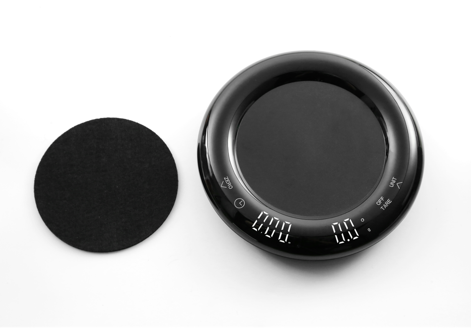 2Kg 0,1g etiqueta privada plataforma acrílica pantalla táctil temporizador cocina electrónica digital verter sobre báscula de café