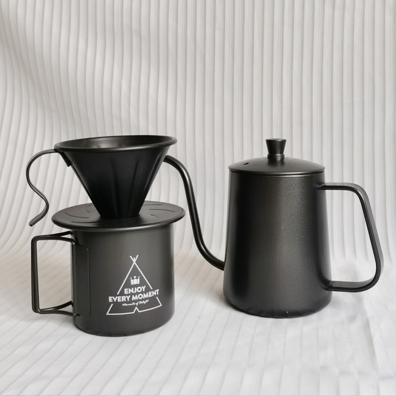 Taza de agua de acero inoxidable para acampar, taza plegable portátil para exteriores de 330ml para bebidas frías, cerveza, café, tazas de Metal, juego de herramientas para café